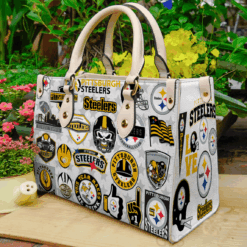 Pittsburgh Steelers Leather Handbag