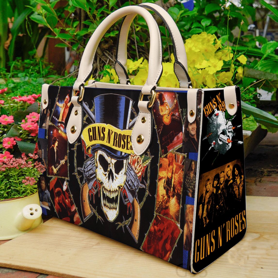 Guns N' Roses Leather Handbag 1 Guns N' Roses Leather Handbag