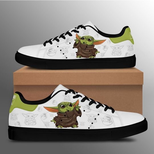 Baby Yoda Stan Smith Shoes 1 Baby Yoda Stan Smith Shoes