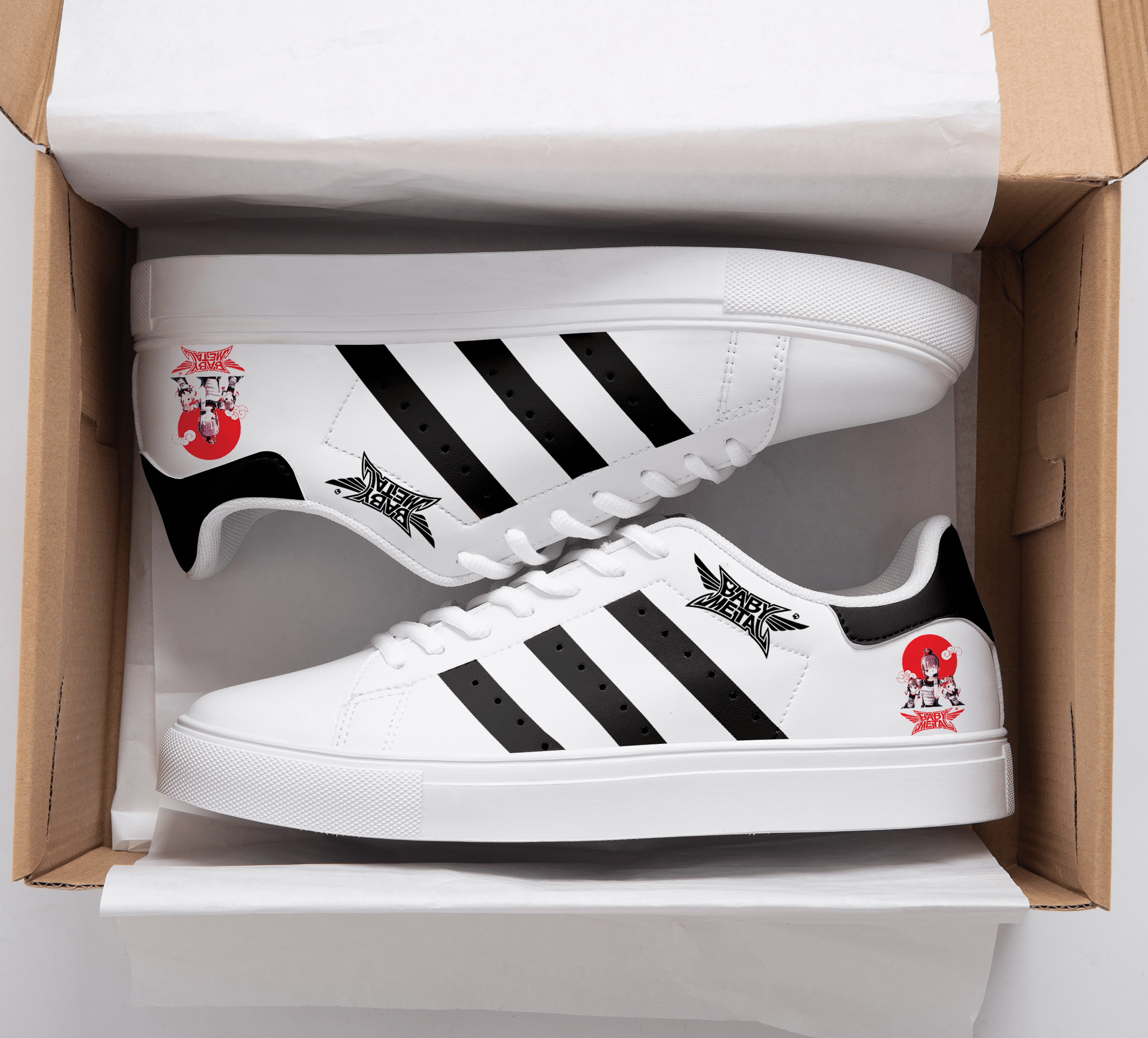 Babymetal Stan Smith Shoes 1 Babymetal Stan Smith Shoes