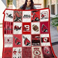 Ball State Cardinal Blanket