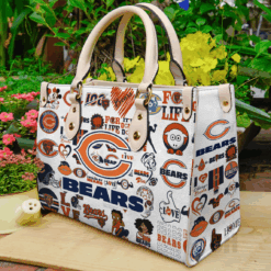 Chicago Bears Lover Leather Handbag