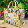 Beauty And The Beast Leather Handbag