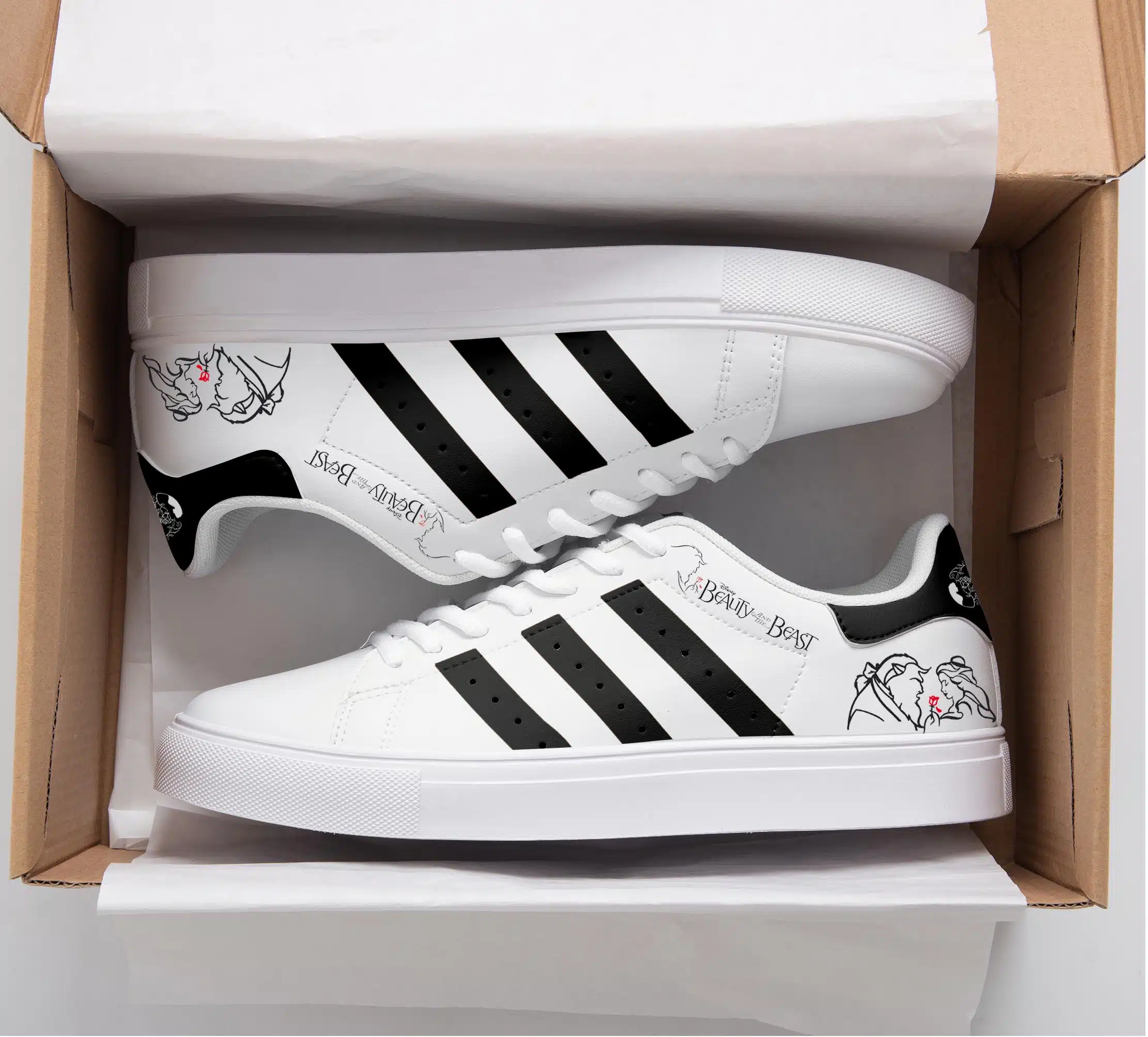 Beauty And The Beast Stan Smith Shoes 1 Beauty And The Beast Stan Smith Shoes