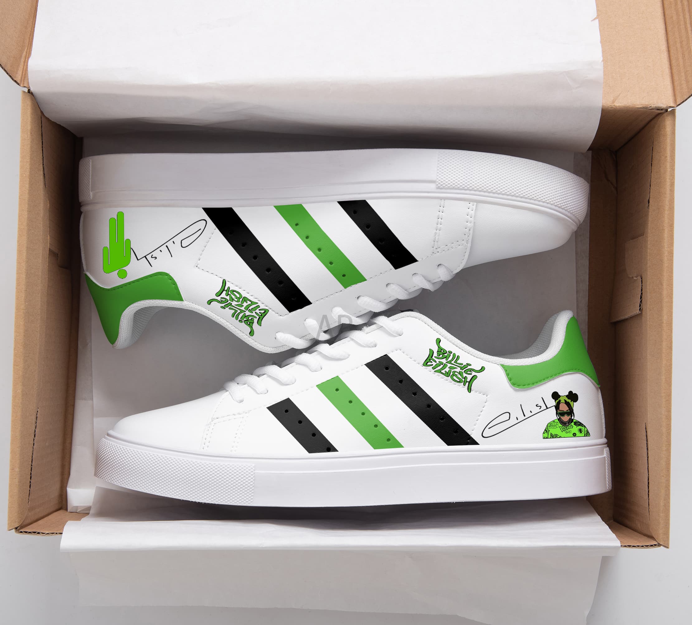 Billie Eilish Stan Smith Shoes 1 Billie Eilish Stan Smith Shoes