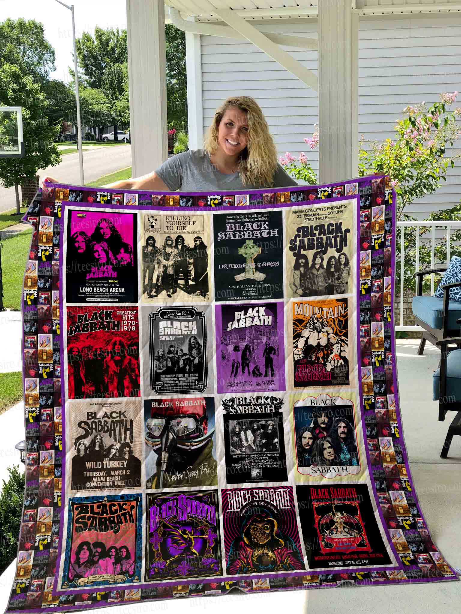 Black Sabbath 2 Blanket 1 Black Sabbath 2 Blanket