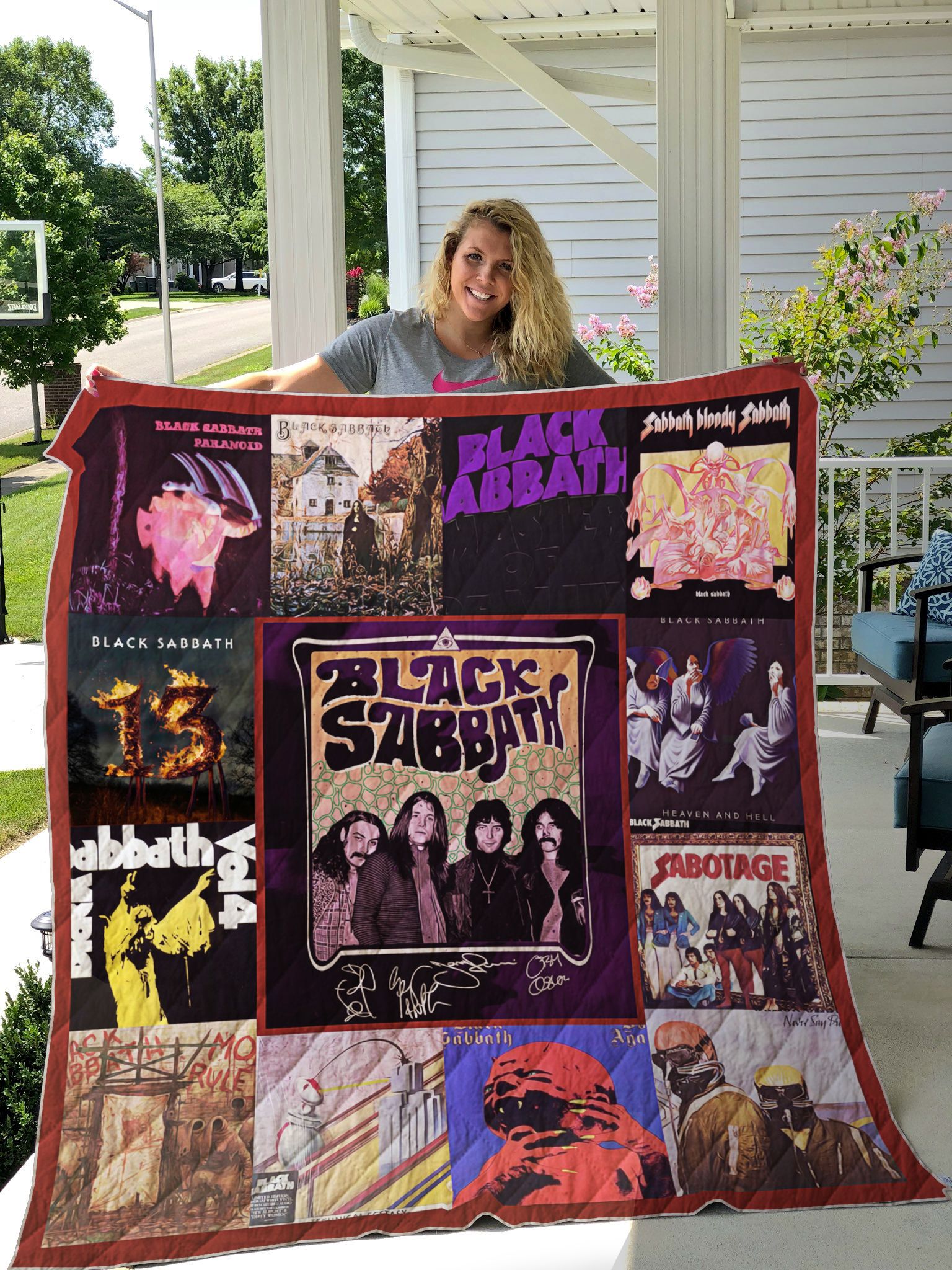 Black Sabbath 1 Blanket 1 Black Sabbath 1 Blanket