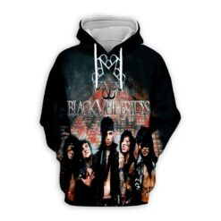 Black Veil Brides Hoodie Zip Hoodie 3D