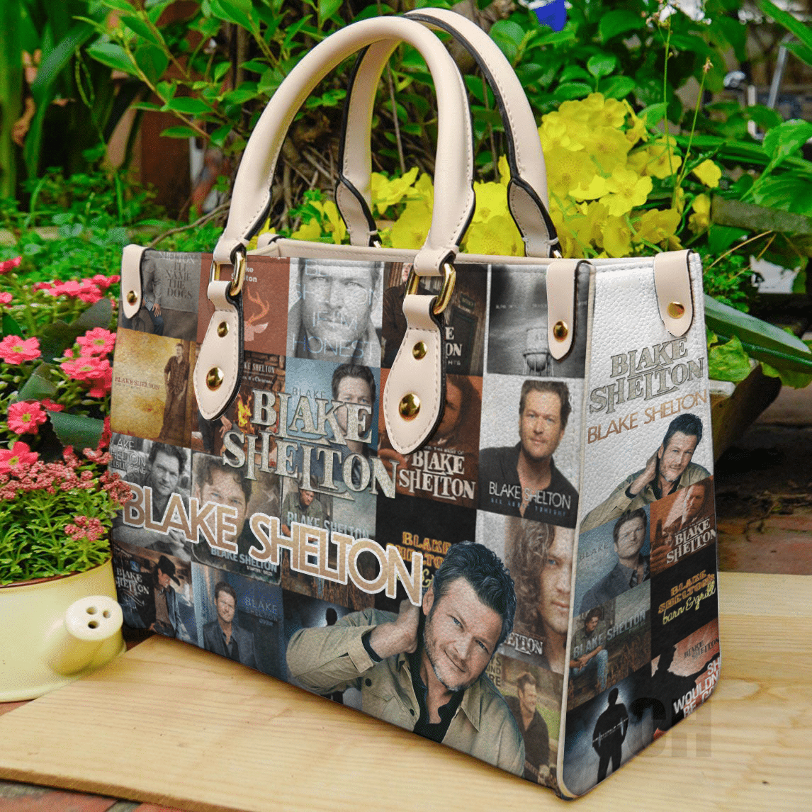 Blake Shelton Leather Handbag 1 Blake Shelton Leather Handbag
