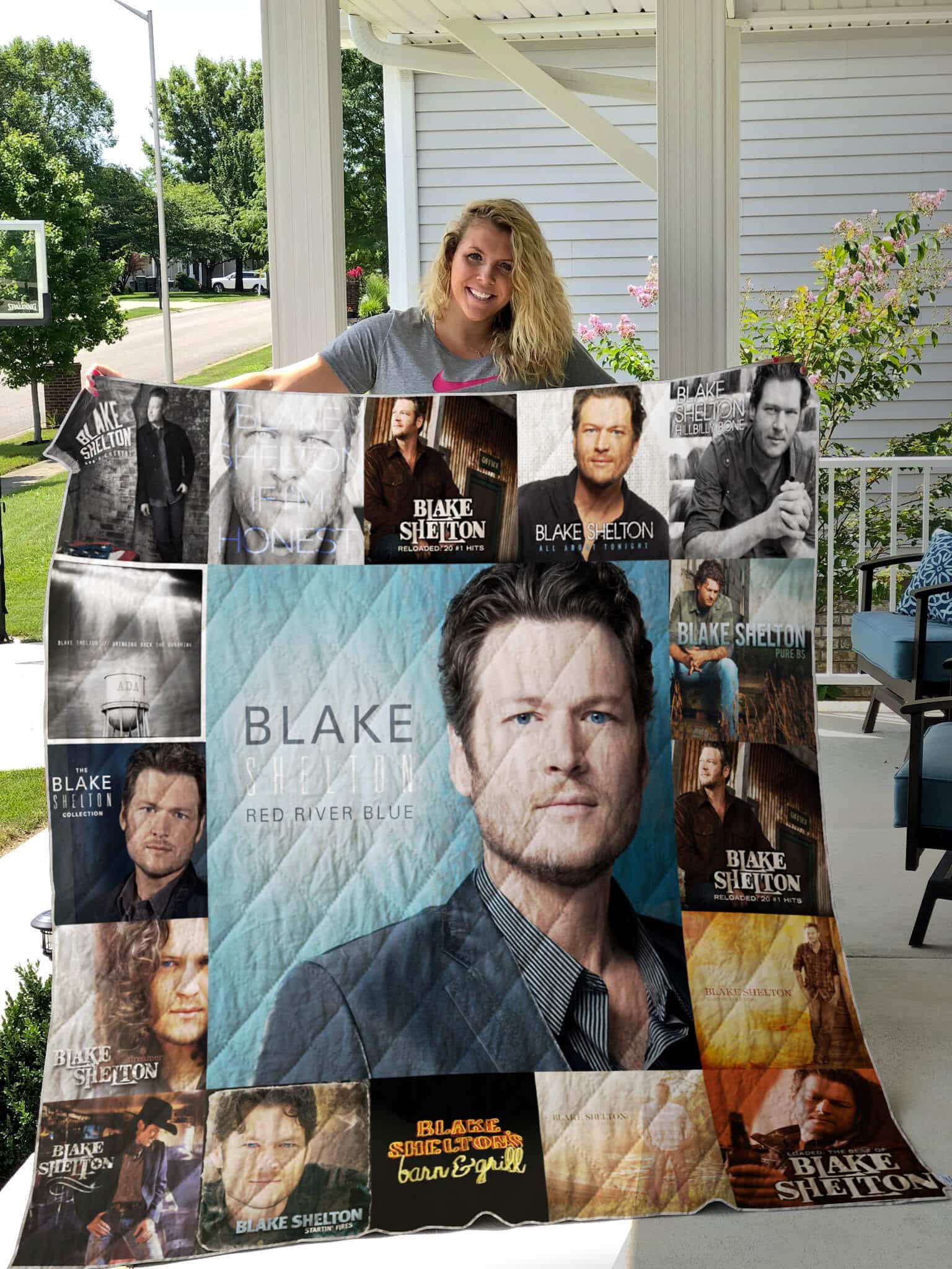 Blake Shelton Lover Blanket 1 Blake Shelton Lover Blanket