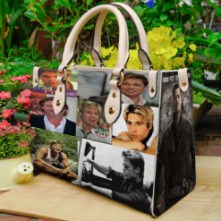 Brad Pitt Leather Handbag