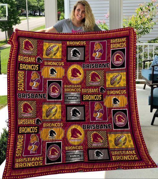 Brisbane Broncos Blanket 1 Brisbane Broncos Blanket