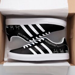 Brompton Black Stan Smith Shoes