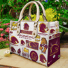 Brisbane Broncos Hand Leather Handbag