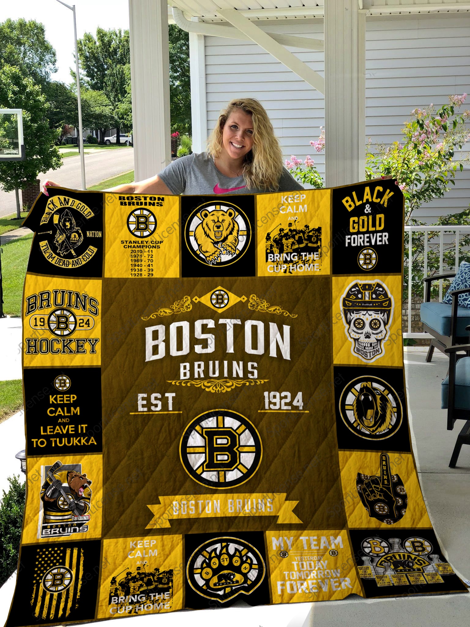 Boston Bruins Blanket 1 Boston Bruins Blanket