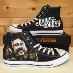 Jimmy Buffett High Top Shoes