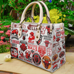 Chicago Bulls Leather Handbag