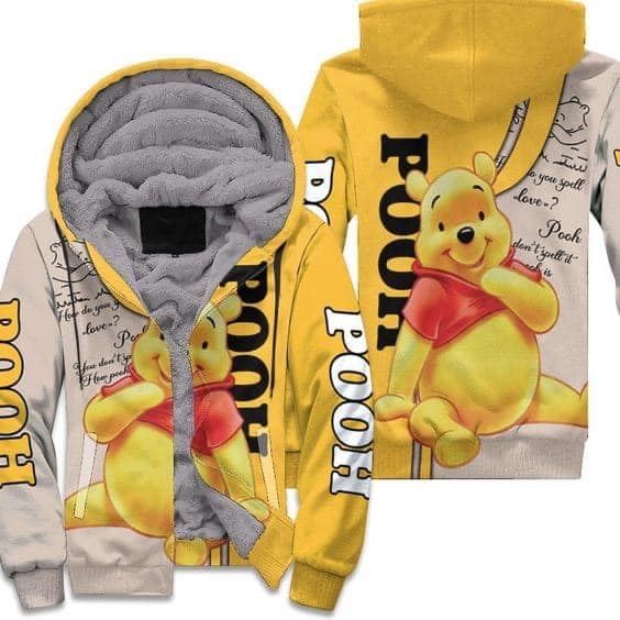 Winnie The Pooh G0 Fleece Jacket 1 Winnie The Pooh G0 Fleece Jacket