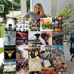Bon Jovi 3 Blanket
