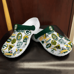 Green Bay Packers 1gg Soft Clogs
