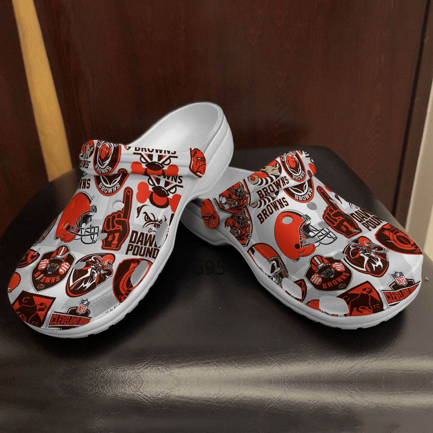 Cleveland Browns Soft Clogs 1 Cleveland Browns Soft Clogs