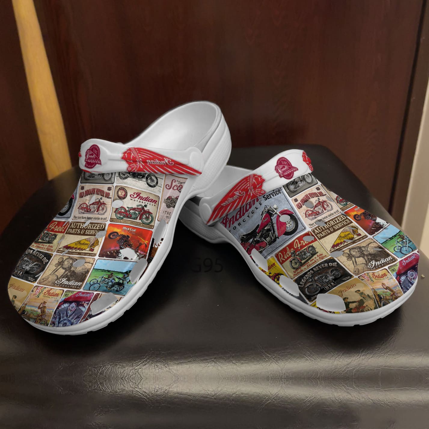 Indian Motorcycle Soft Clogs 1 Indian Motorcycle Soft Clogs
