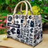 Carlton Blues Leather Handbag