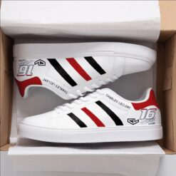 Charles Leclerc Ferrari Red Stan Smith Shoes