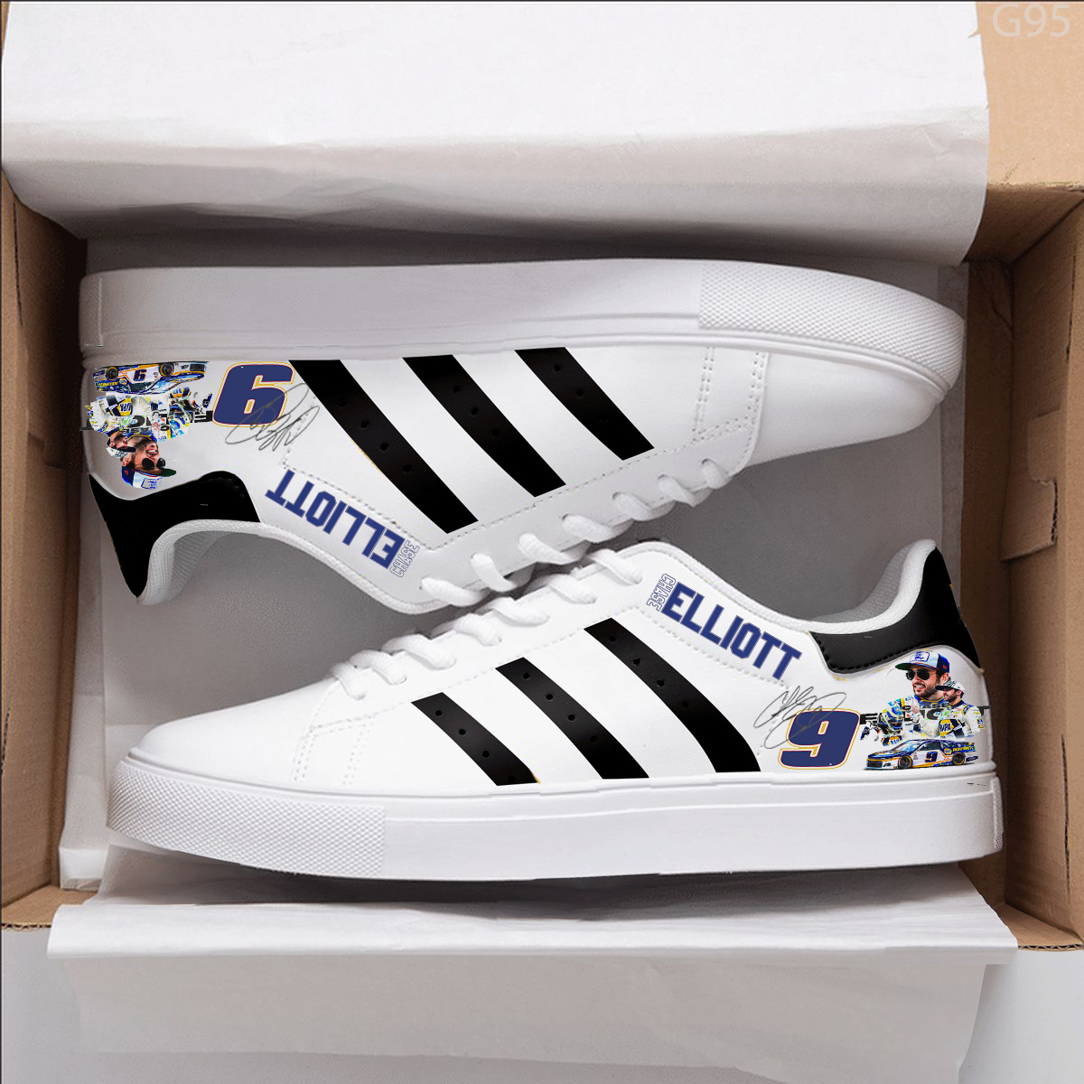 Chase Elliott Stan Smith Shoes 1 Chase Elliott Stan Smith Shoes