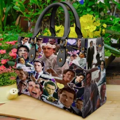 Christian Bale Leather Handbag