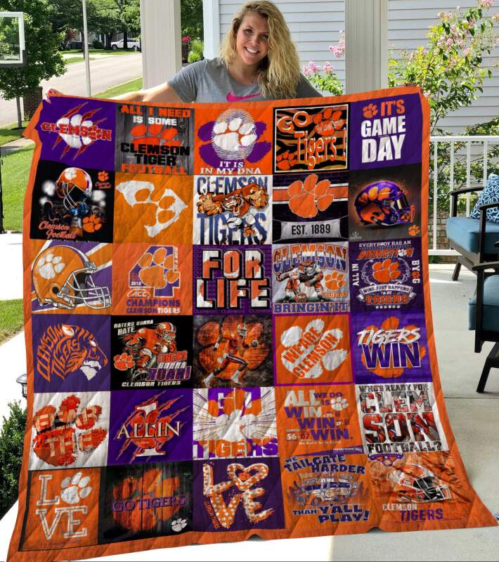 Clemson Tigers Lover Blanket 1 Clemson Tigers Lover Blanket
