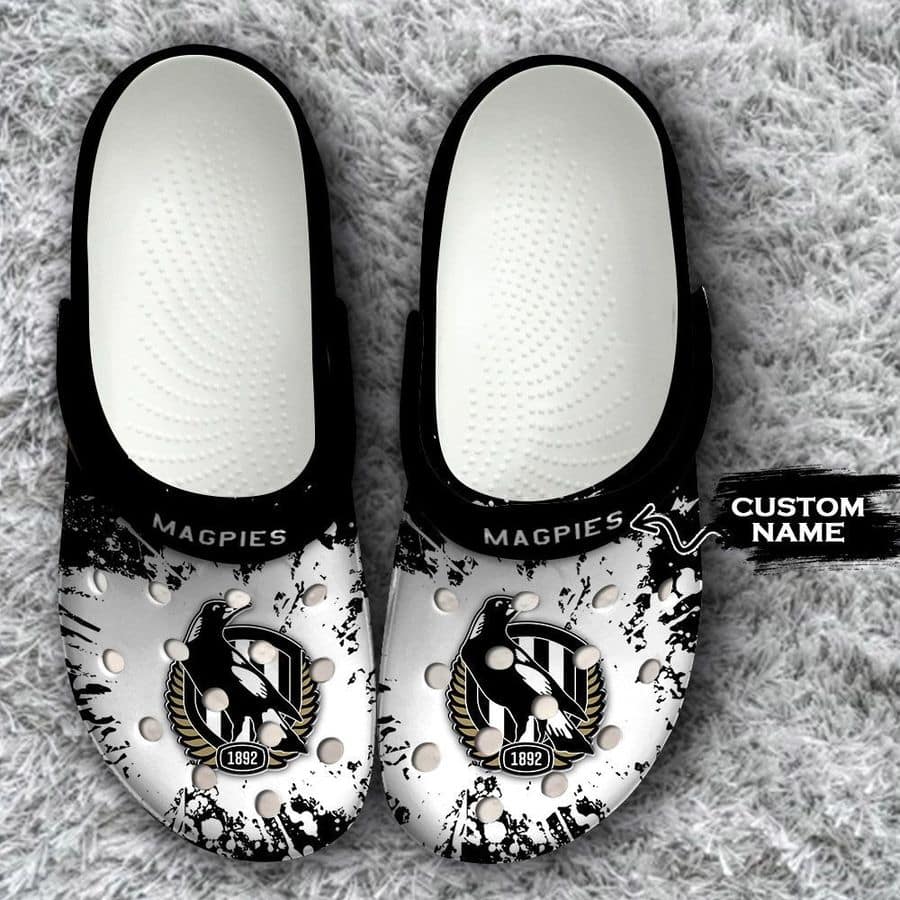 Collingwood Pies Soft Clogs 1 Collingwood Pies Soft Clogs