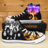 Deep Purple 1 High Top Shoes