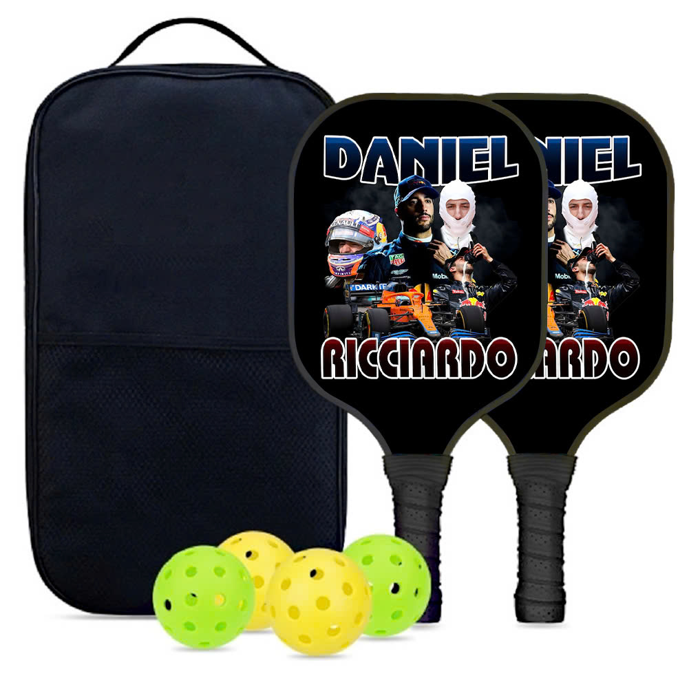 Daniel Ricciardo Pickleball Racket 1 Daniel Ricciardo Pickleball Racket