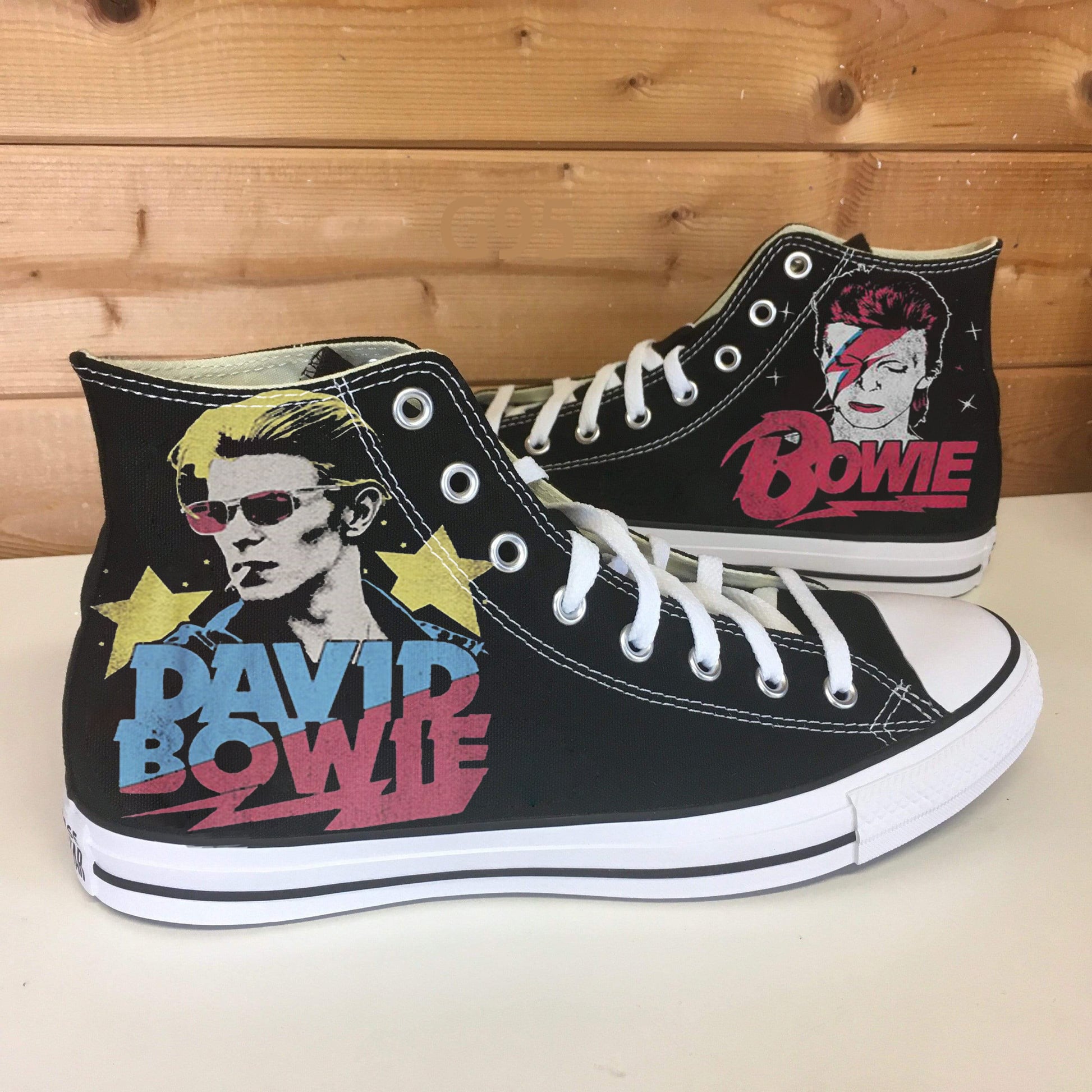David Bowie 2 High Top Shoes 1 David Bowie 2 High Top Shoes