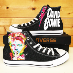 David Bowie High Top Shoes