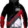 Delorean Love Hoodie Zip Hoodie 3D
