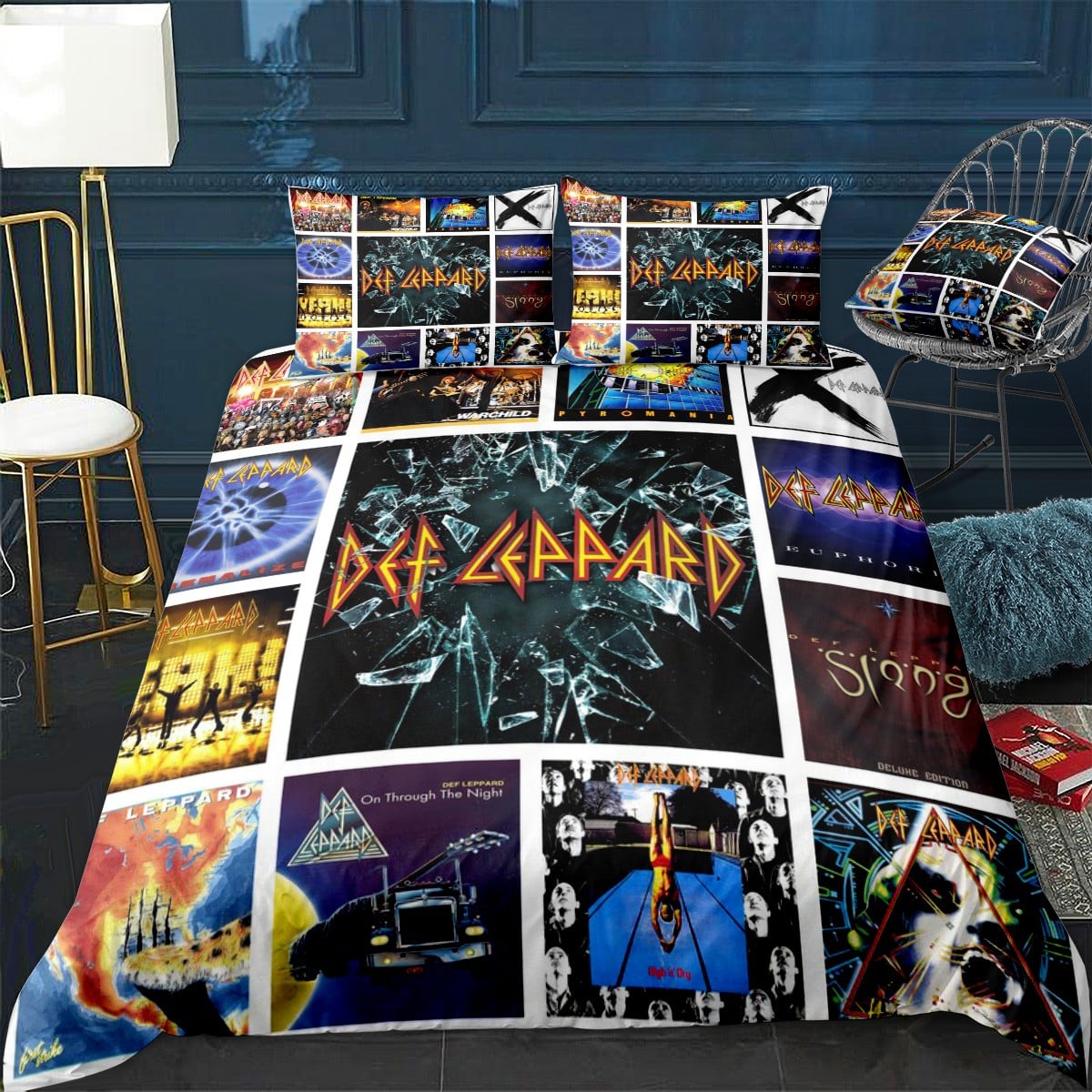 Def Leppard Bedding Set 1 Def Leppard Bedding Set