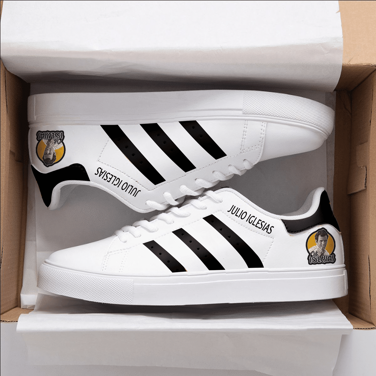 Julio Iglesias Stan Smith Shoes 1 Julio Iglesias Stan Smith Shoes