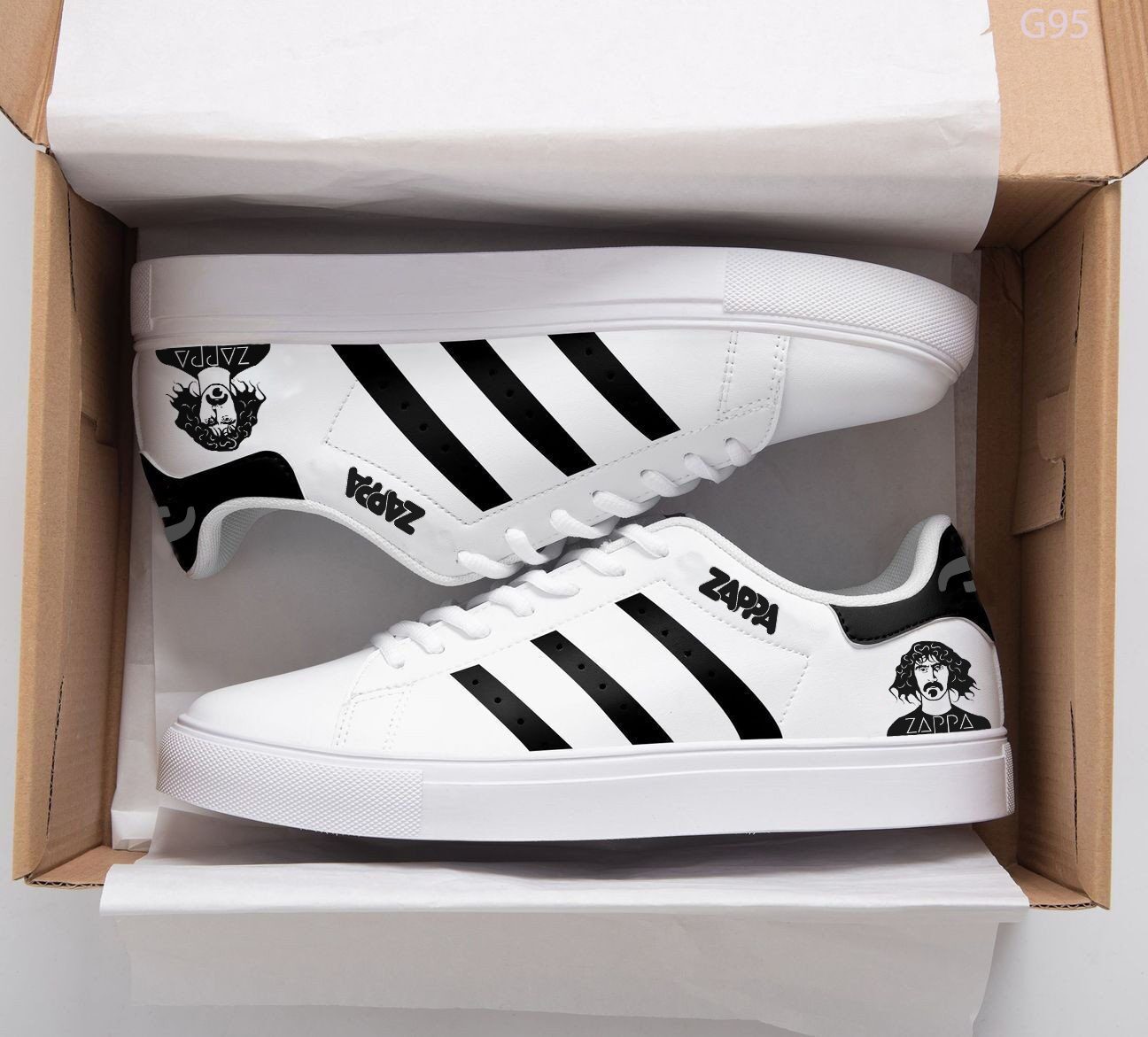 Frank Zappa Stan Smith Shoes 1 Frank Zappa Stan Smith Shoes