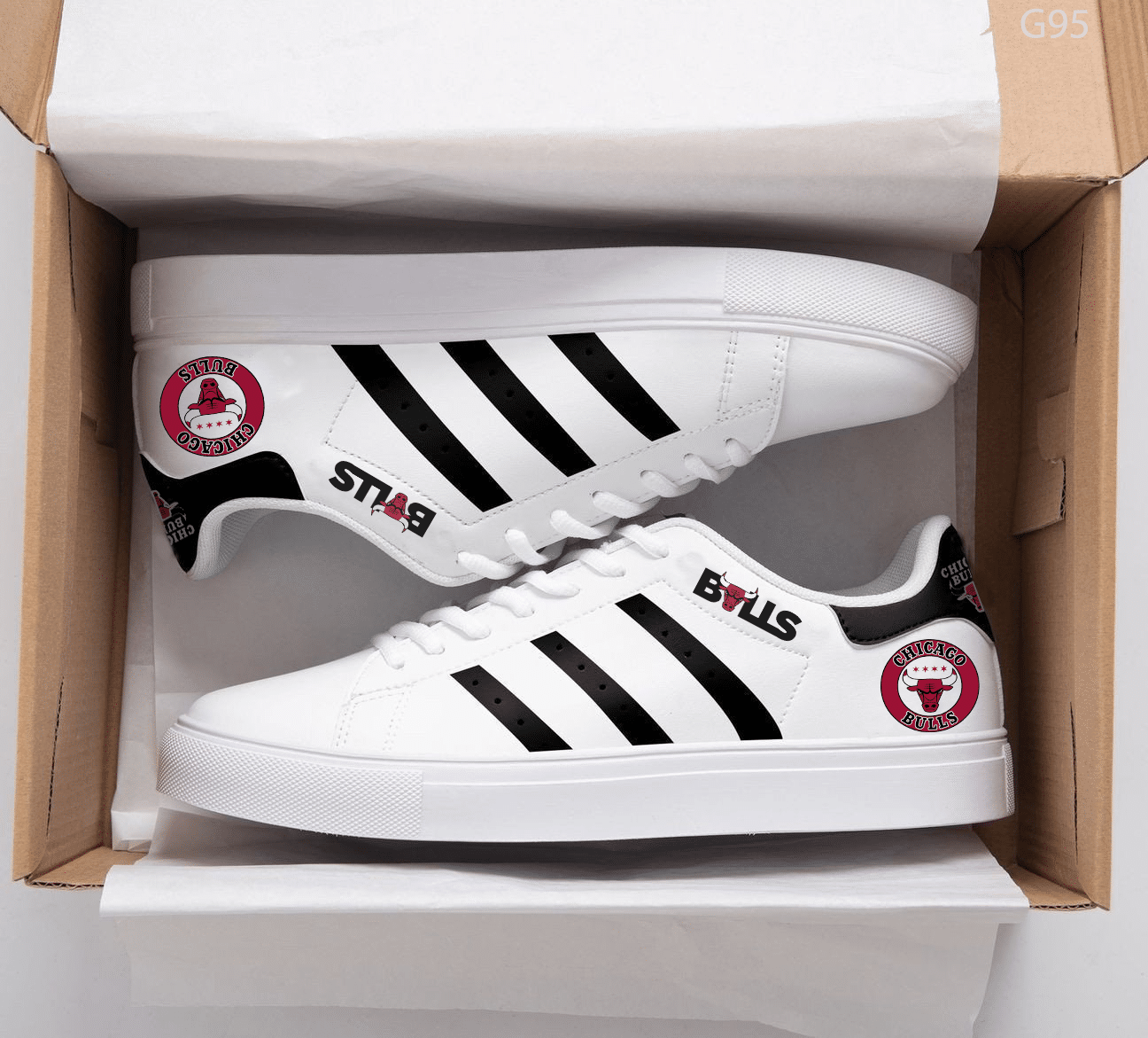 Chicago Bulls Stan Smith Shoes 1 Chicago Bulls Stan Smith Shoes