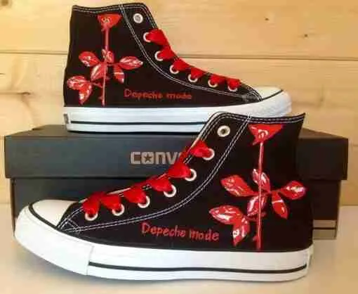 Depeche Mode High Top 3 High Top Shoes 1 Depeche Mode High Top 3 High Top Shoes