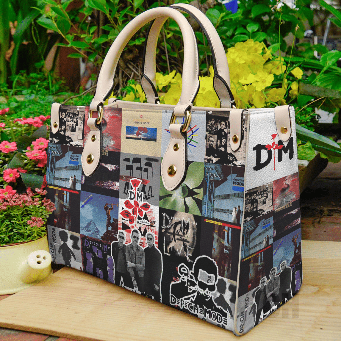 Depeche Mode Lover Leather Handbag 1 Depeche Mode Lover Leather Handbag