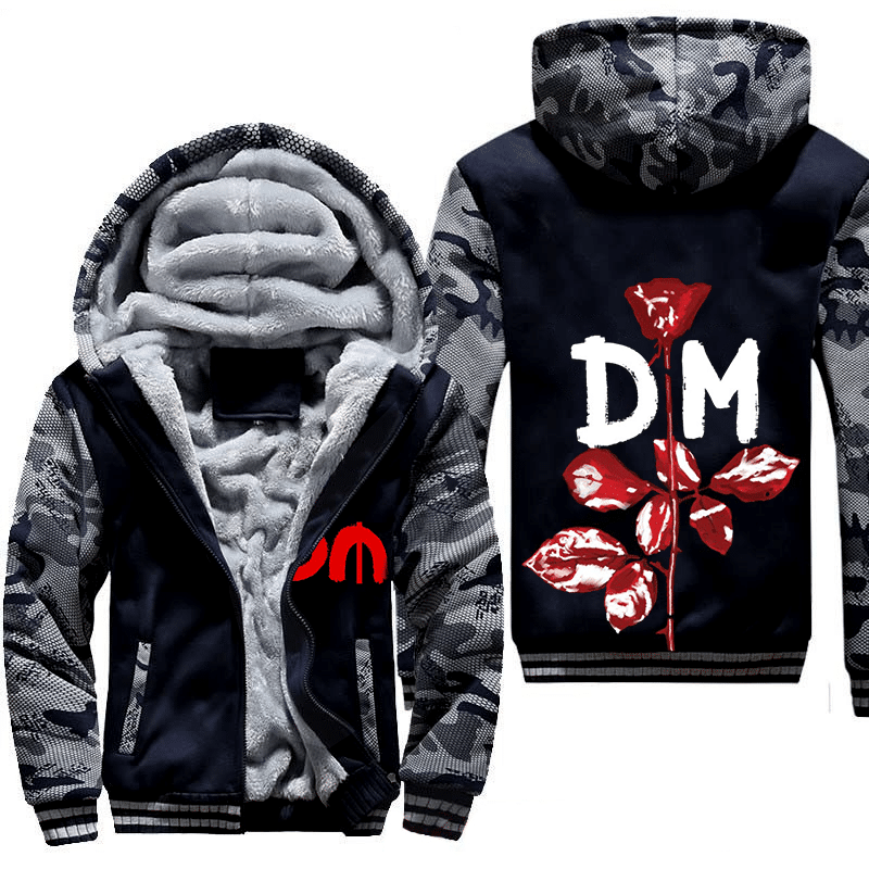 Depeche Mode Lover Fleece Jacket 1 Depeche Mode Lover Fleece Jacket