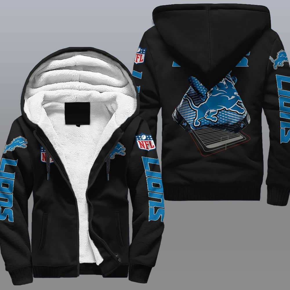 Detroit Lions 0a Fleece Jacket 1 Detroit Lions 0a Fleece Jacket