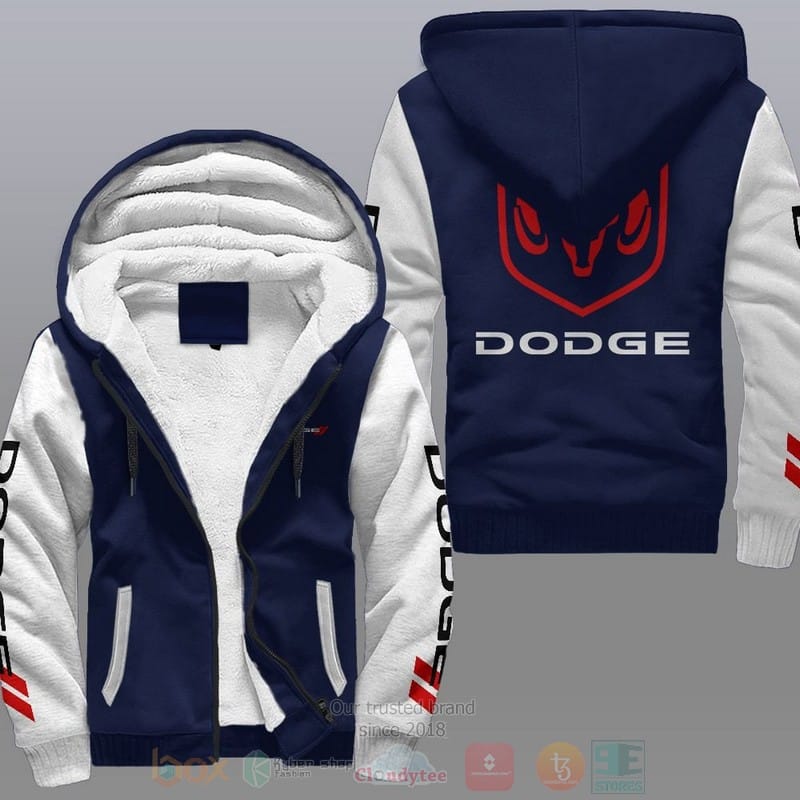 Dodge Charger Challenger Fleece Jacket 1 Dodge Charger Challenger Fleece Jacket