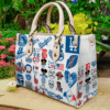Los Angeles Dodgers Lover Leather Handbag