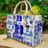 Duke Blue Devils Lover Leather Handbag