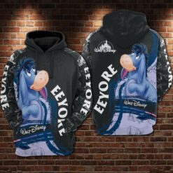 Eeyore 1 Hoodie Zip Hoodie 3D