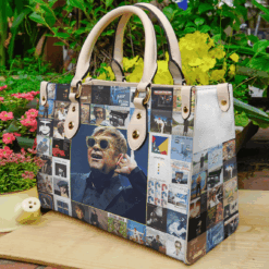Elton John Lover Leather Handbag